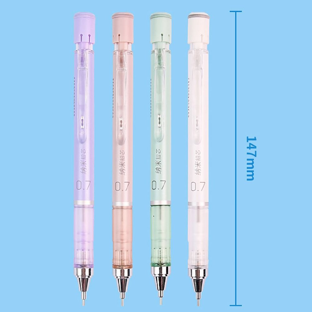 0.5/0.7MM Mechanical Pencil Plastic Sketch Pencil Simple Propelling Pencil School Office