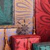 Linen Jewelry Packaging Box Chinese Style Jewelry Display Box Bracelet Storage Box  Necklace
