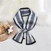 Pingjiao New Style Spring And Autumn Professional Decoration Versatile Small Silk Scarf Women'S Scarf Narrow Long Hair Strap Tie Bag Belt