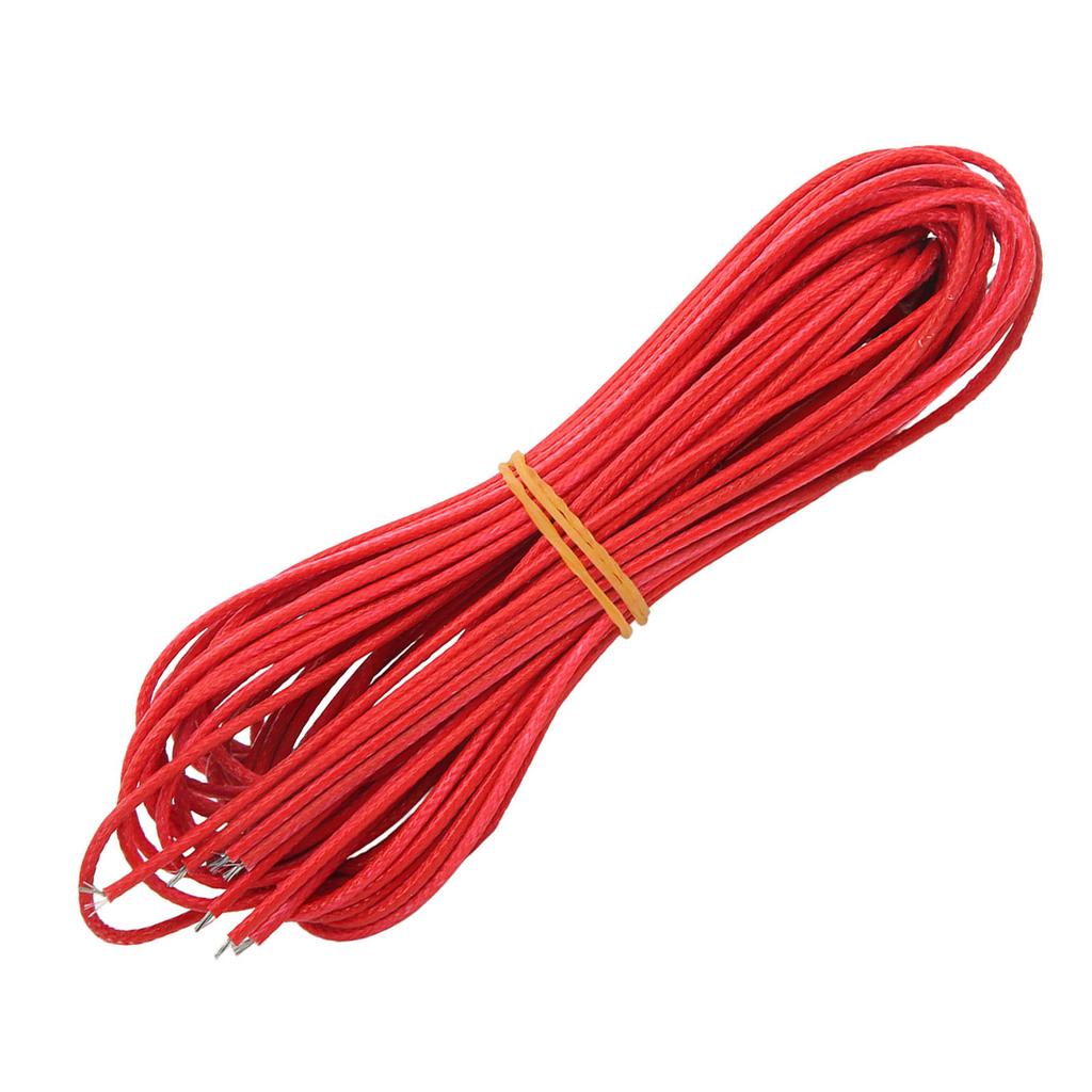 5Pcs Heater Cartridge DC 24V 40W Stainless Steel 6x20mm Accessory for 3D Printer 1m  3.28ft