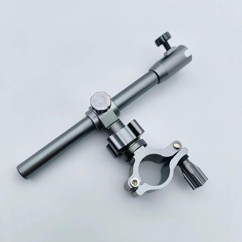 Набор стульев для рыбалки Европейский рыцарь: Универсальные аксессуары с турельной стойкой, защитой от рыбы и лотком для наживки.