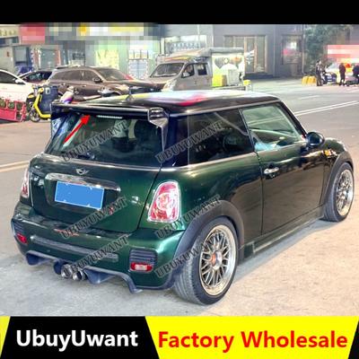 Для BMW Mini Cooper 2006-2013 R50 R53 R56 Вер. 2.11/2.12 Тип B Стиль JCW Спойлер-крыло на крышу заднего багажника из углеродного волокна