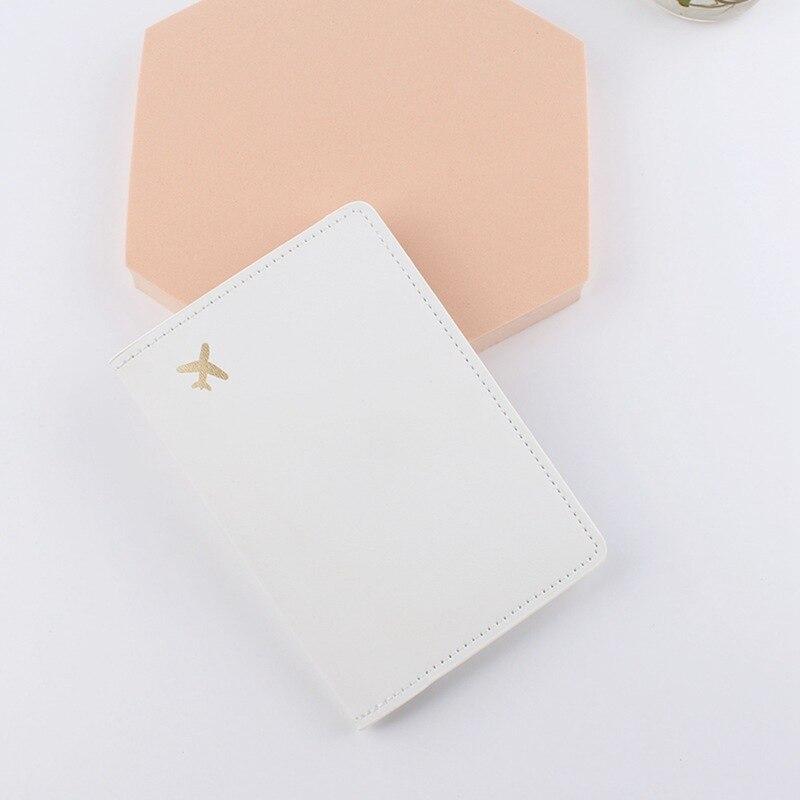 PU Leather Passport Cover Case Holder with ID Credit Card Slot Card Document Pocket Wallet for Travel Passport Sleeve