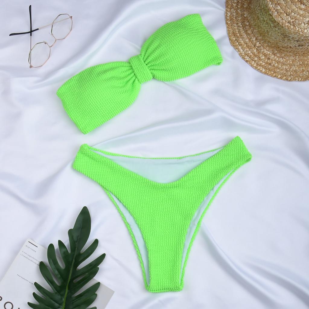 Женский купальник Женский микробикини Сексуальный купальник Женский комплект бикини бандо Купальный костюм Купальники Пляжная одежда Комплект бикини EMA