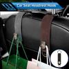 CKU5 Car Seatback Storage Hook Metal Headrest Hooker Holder Accessories For Lexus CT ES GS NX IS250 CT200h IS300h ES300h RX400h NX300