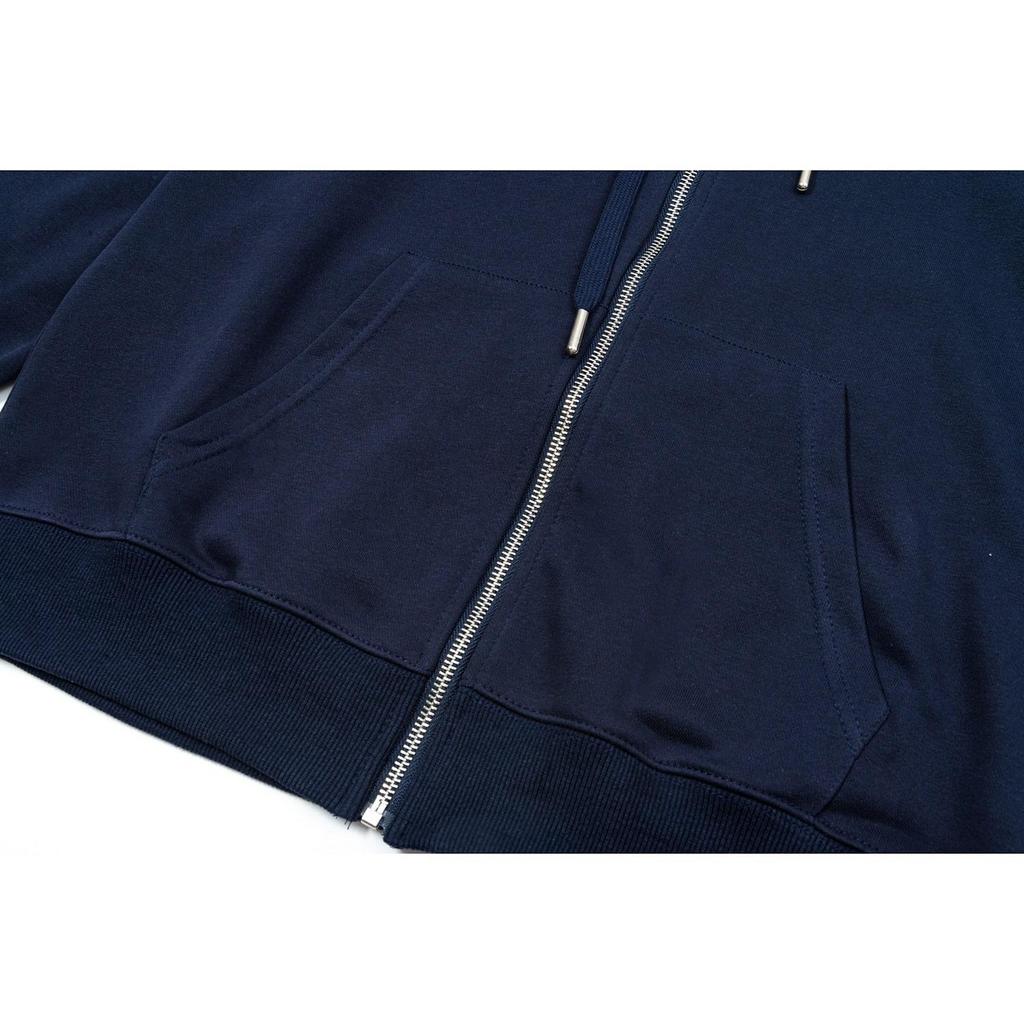 669 AMI Мужская осенне-зимняя новая толстовка на молнии с вышивкой