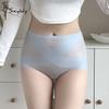 Women High Waist Seamless Panties New Ice Silk Briefs Female Sexy Seamless Lingeries Hip Lift Underwear Summer Underpants