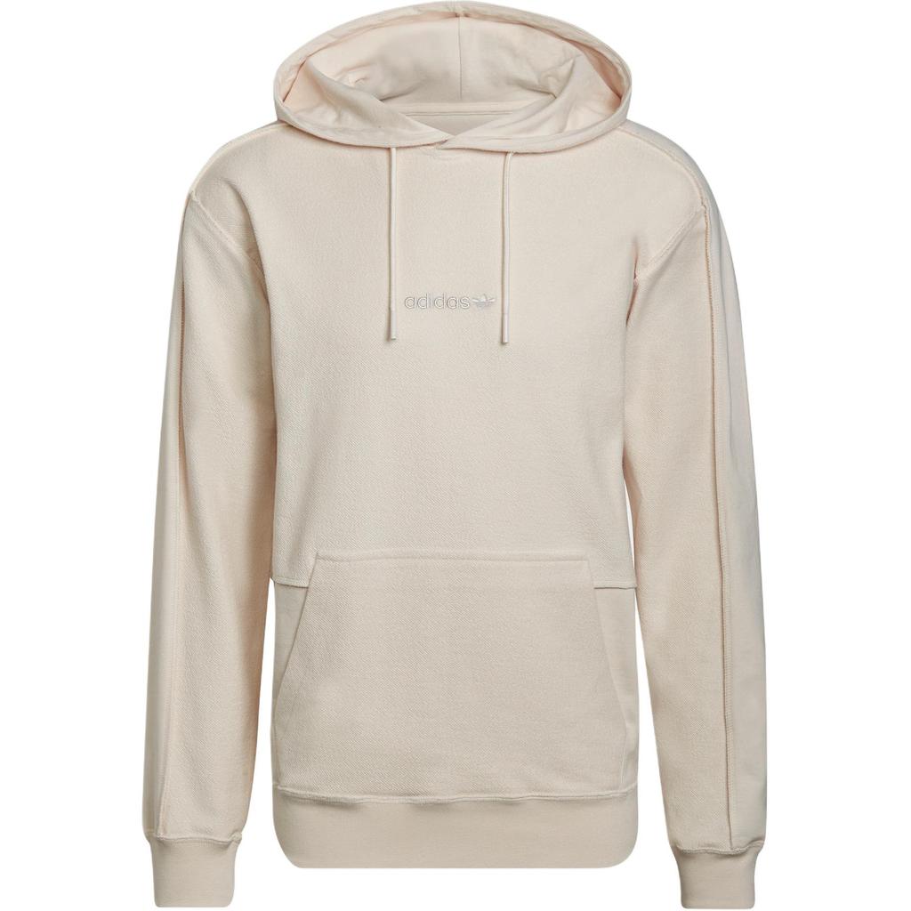 adidas Мужские толстовки с капюшоном Originals Trefoil Loopback, желтые, белые HP0427