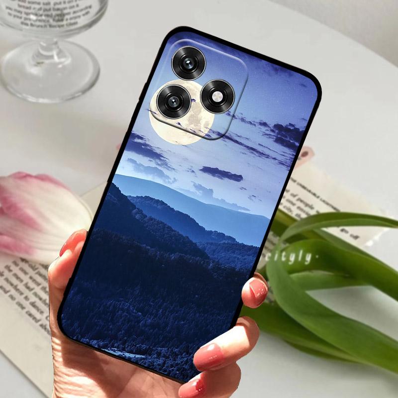 Чехол для Honor X5c Plus 4G NLA-LX1 Coque Fashion из мягкого силиконового ТПУ материала для задней панели телефона Honor X5C 4G Fundas, противоударный чехол.