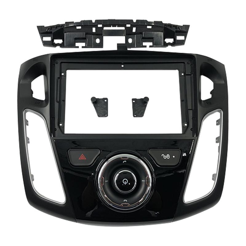 Рамка для автомагнитолы 2DIN для Ford Focus MK3 2011-2019, 9-дюймовая панель для стереосистемы, Жгут проводов, Адаптер питания, Декодер Canbus