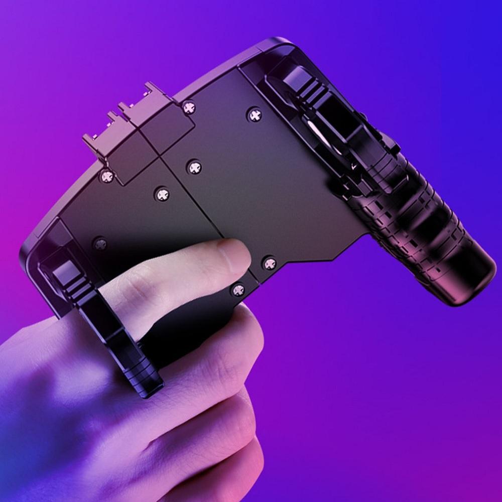 1Pcs Mobile Cell Phone Game Controller Gamepad Joystick Button Triggers For PUBG