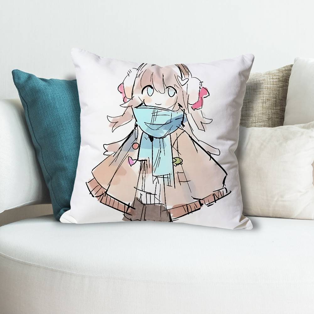 Чехлы для подушек Neuro SSama EEvil Vtuber для спальни, гостиной, дивана, домашнего декора, полиэстеровая наволочка на молнии