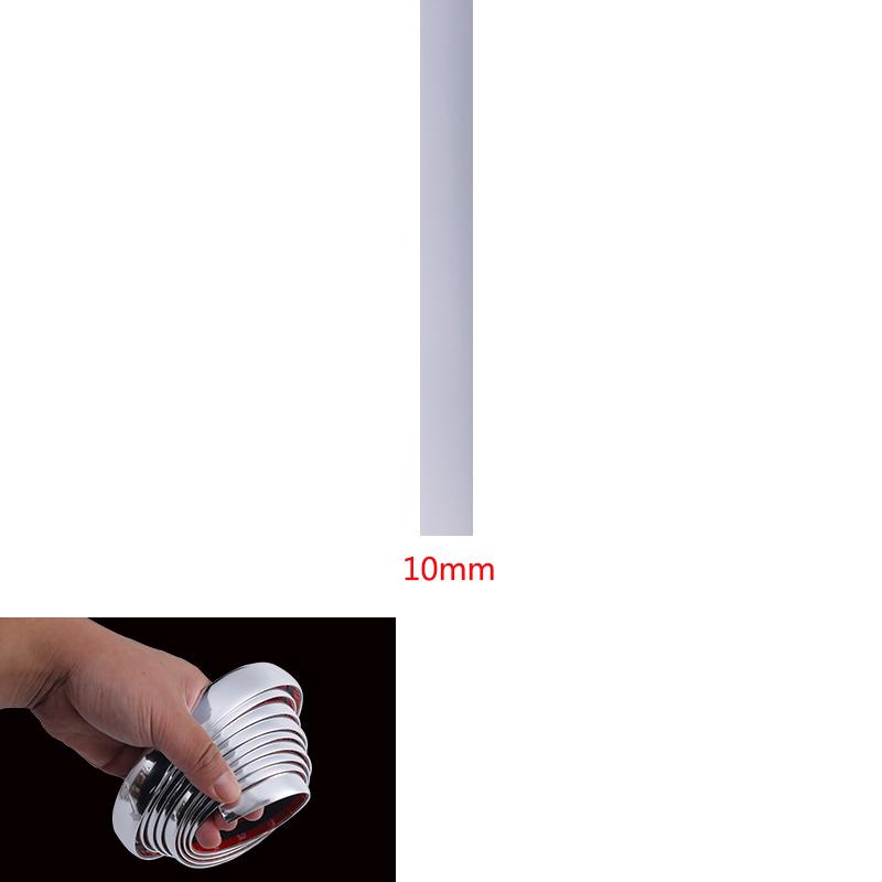 Хромированная молдинговая накладка на дверь автомобиля, защитные наклейки на бампер, решетка, лента для предотвращения столкновений, защитная пластина на кромке двери, яркая наклейка