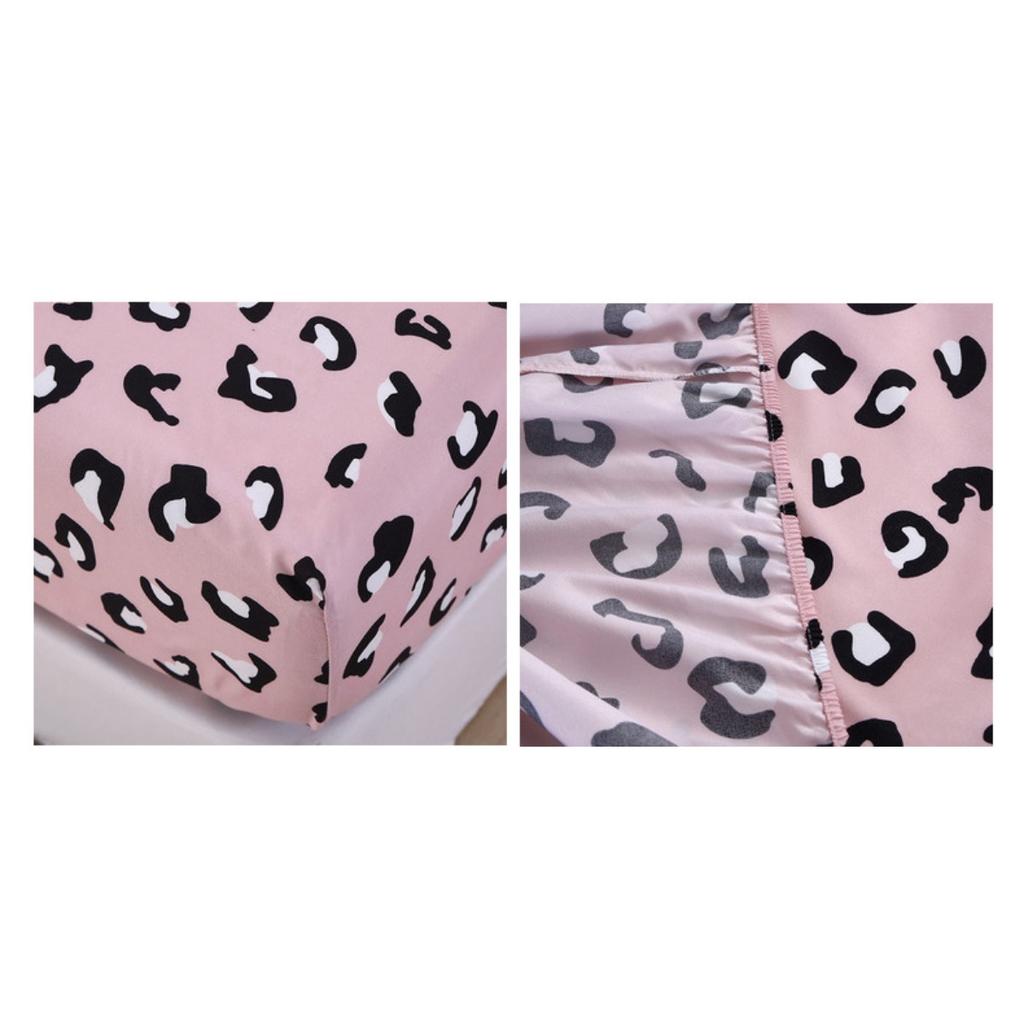 Принтованная простыня для спальни, дома, отеля, светло-бежевая, мягкая и удобная