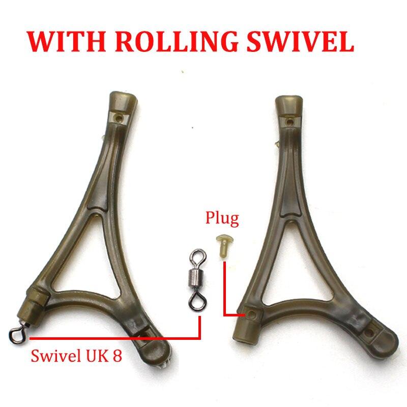 10 шт. разъем для фидера, быстросменная бусина с вертлюгом для карпового вертолета, чодовая установка, рыболовные снасти для карпа, аксессуары, аксессуары