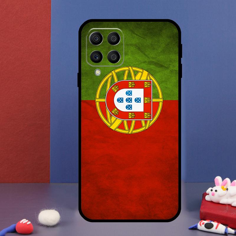 Portugal Flag For Samsung Galaxy M31 M51 M33 M13 M23 M53 M15 M55 M14 M34 M54 M20 M30s M32 M52 Phone Case