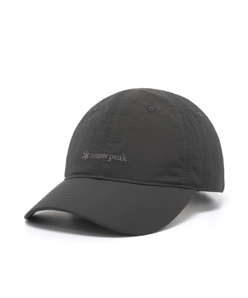 Кепка-бейсболка SNOWPEAK APPAREL из эко-таслана (S26Zufbc70) Древесный уголь