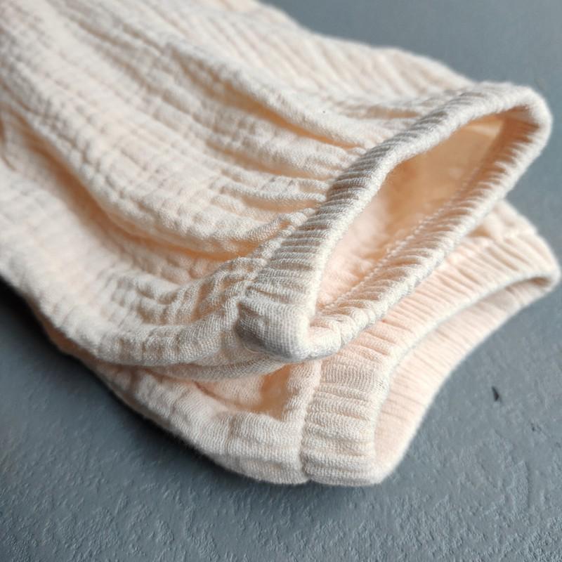 Детские брюки из хлопка и льна, мягкие брюки, повседневные длинные брюки для мальчиков и девочек