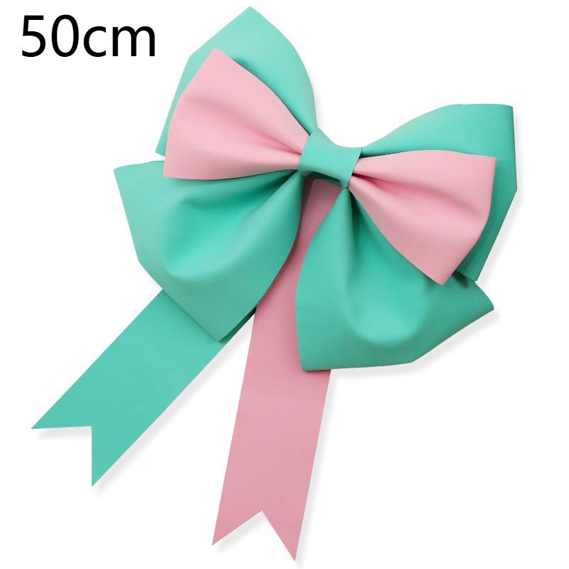 New 30/50/75cm Christmas Giant Bow Large Multi-scene Bow Knot Kit Party Background Simple Installation Christmas DIY Decor