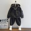 Children’s Clothing Spring Boys Retro Denim Set Long-sleeved Jacket + Pant 2pcs Suit Baby Boy Clothes 2-12 Years