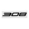 Car 3D ABS Letters Logo Decals Sticker For Peugeot 208 308 408 508 408X 508L 2024 2025 Car Trunk Alphabet Emblem Badge Sticker