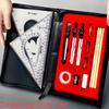 Professional Drawing Set - Suitable for Students and Engineers - Multi-Functional Measuring Instrument Set for Educational and Architectural Drafting