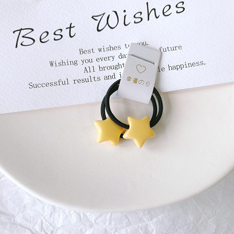 New Bow Cute Rope Children Baby Elastic Hair Rubber Bands Accessories Kids Girl Headband Tie Ring Headwear Scrunchie