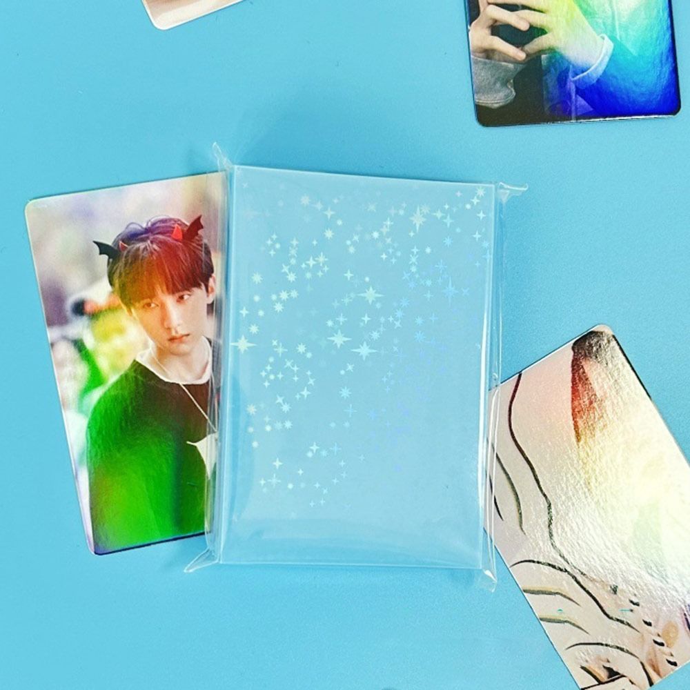 61x91mm Card Film 3 Inch Photocard Holographic Protector Card Holder Card Display