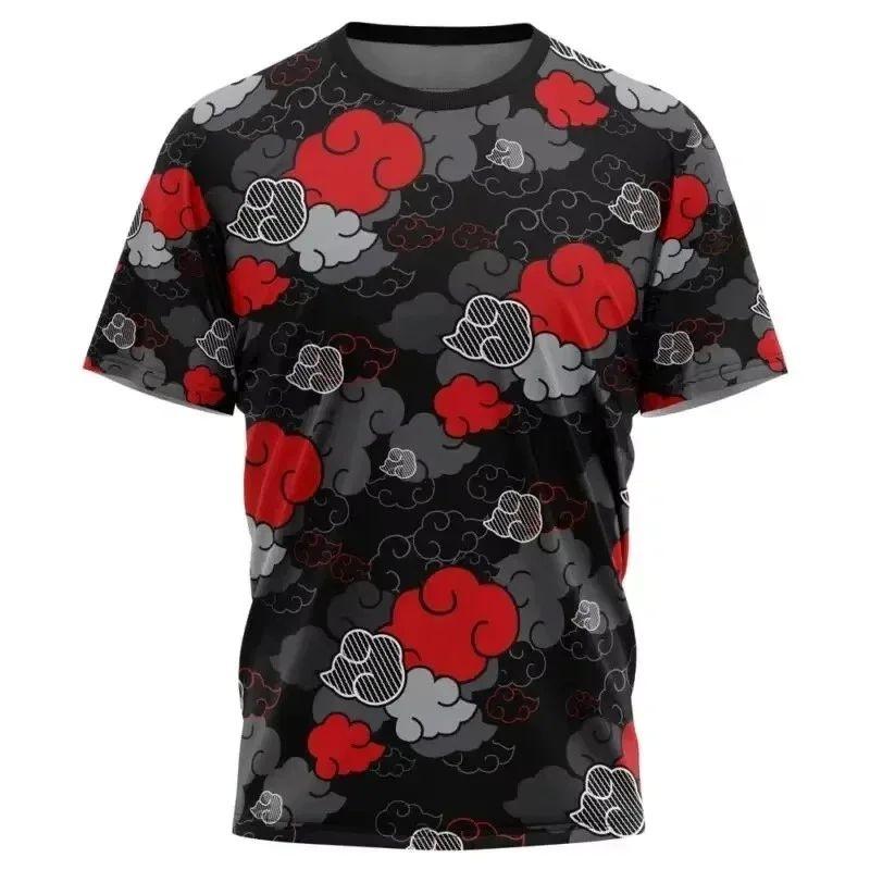 Naruto Cosplay Unisex 3D Printed T-shirt, Harajuku Style T-shirt Top, 2026 Gift Short Sleeved Shirt