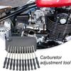 Инструмент для настройки карбюратора Отвертка для карбюратора Эффективное техническое обслуживание Запасные части для триммера Включает наборы для чистки