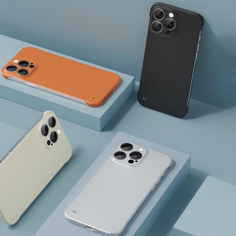 Роскошный чехол из кожи Litchi Grain для Xiaomi Note 14 Pro Plus Note 13 12 Turbo 11T Pro Poco X7 F5 X4GT безрамный матовый жесткий чехол для ПК с защитой от отпечатков пальцев