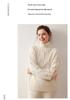Women's Half-Zip Cashmere Sweater - Autumn/Winter Cable Knit, Gentle Style, Half-High Neck Base Layer.