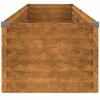 Garden Raised Bed 194 x 50 x 36 cm Corten Steel
