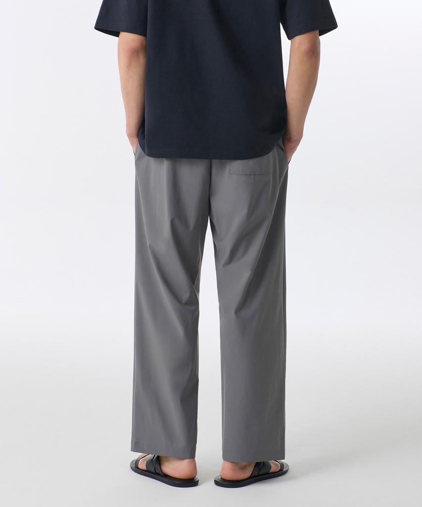 MUSINSA STANDARD [Cooltandard] Cooling Wide Elastic Waist Pants [Medium Gray]