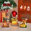Christmas Decorative Micro-landscape Illuminated Cabin Party Atmosphere Decorative Gifts