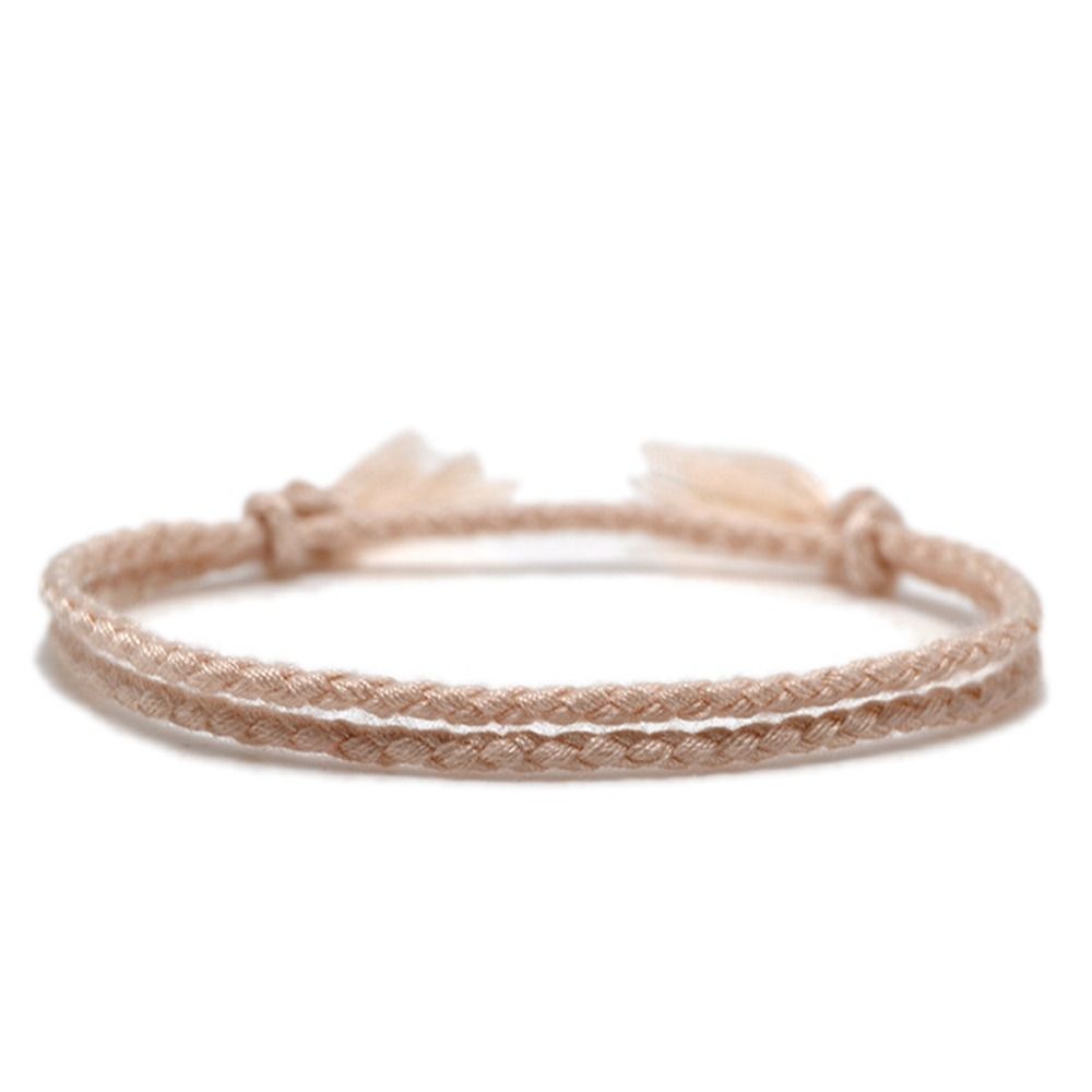 Cotton Braided String Bracelet Multicolour Knotting String Hand Rope Gift Braid Bracelet Bestie