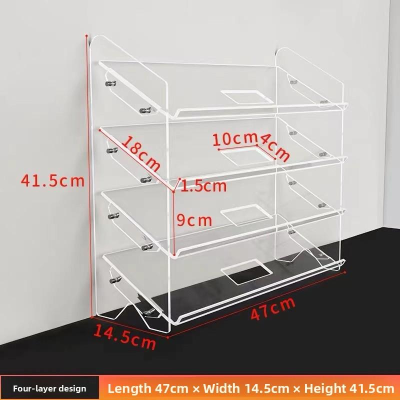 Акриловый подставка-дисплей для механической клавиатуры, держатель для мыши, пылезащитный настольный держатель для клавиатуры