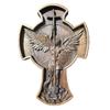 Folulus Archangel Michael Natural Wood Carved Religious  Wooden Gift For H