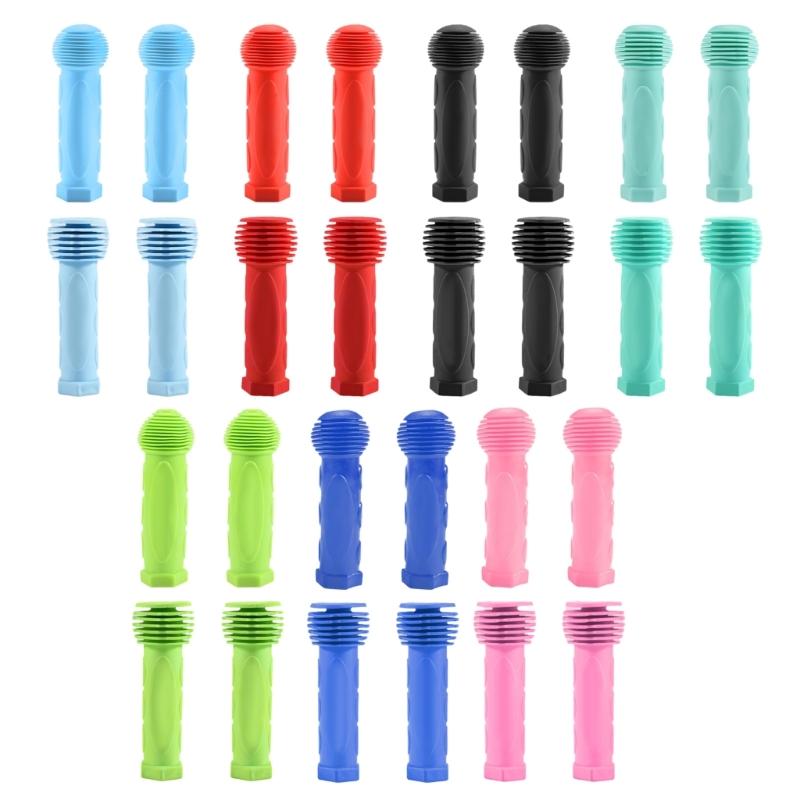 1 пара ручек на руль детского самоката, ручки для велосипеда, подходят для детских самокатов, детских велосипедов, каталок, тележек