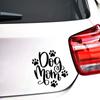 Show Your Love For Your Dog - Adorable Dog Mom Decal Vinyl Sticker For Cars, Trucks, SUVs, And More!