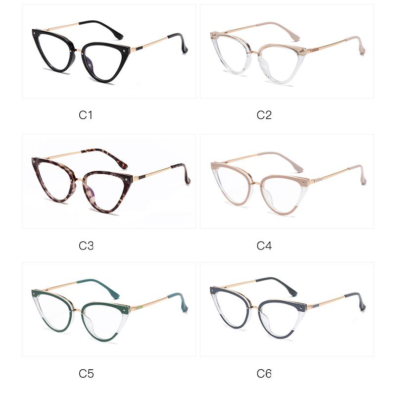 Зеленая оправа, анти-синий свет, кошачий глаз, очки по рецепту с цилиндром, Tr90, близорукие очки для женщин, от 0 до 0,5, 0,75 до -6