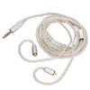 MMCX Headphone Cable 8 Strands Silver Plated Copper Headphone Upgrade Cable for SE215 SE315 SE425 SE535 SE846 TK200 T100