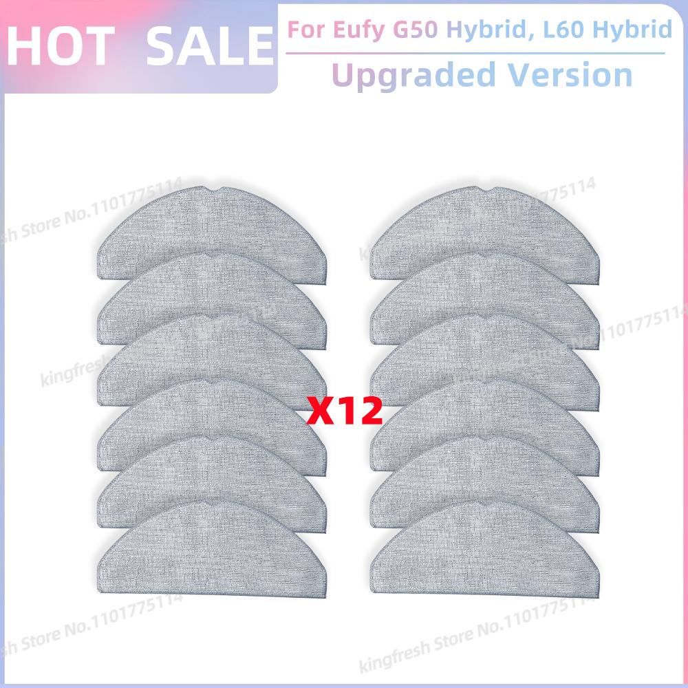 Fit For Eufy G50 Hybrid, L60 Hybrid / L60 Hybrid SES Vacuum Parts Roller Side Brush Hepa Filter Mop Cloth Dust Bag Accessories