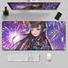 Нескользящий игровой коврик для E-sport клавиатуры, большой, с изображением Kawaii девушки Ninomae Inanis из Hololive, коврик для мыши на рабочий стол, ковер для компьютера и офиса, 900x400 мм