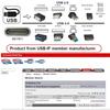 Cablecc USB 2.0 9 pin 10 pin motherboard Header to USB standard type B female extension cable with nut for panel mounting