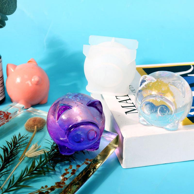 Силиконовая форма для свечей - 3D-копилка для изготовления пищевого мыла своими руками для украшения торта