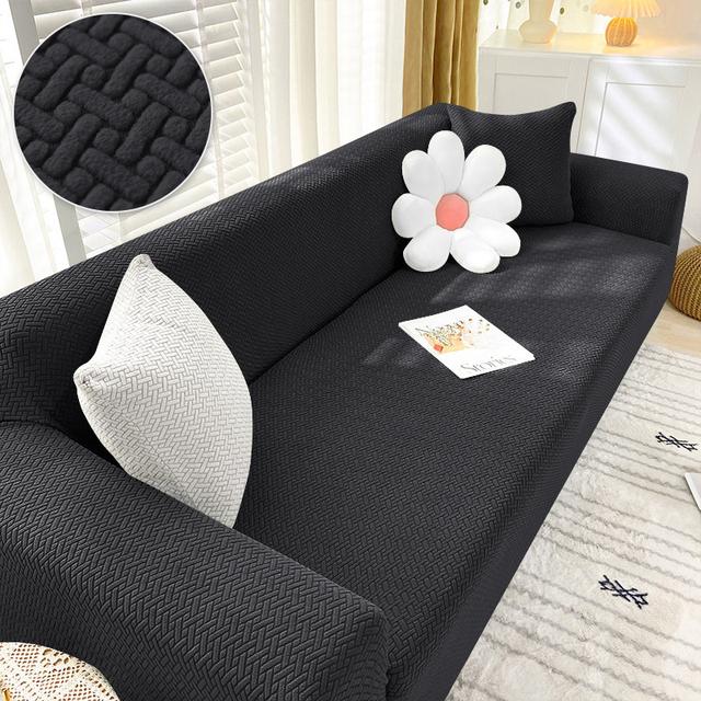 Жаккардовый эластичный чехол для дивана для гостиной, эластичный чехол для дивана из спандекса, шезлонг, угловые чехлы для дивана