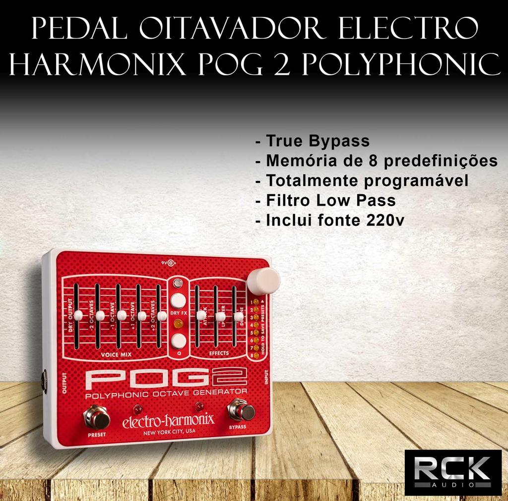 Effector Polyphonic Octave Generator POG2 Electro-harmonix Electro-harmonics []