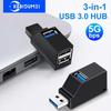 3 Ports USB 3.0 HUB Mini USB Adapter Splitter OTG Adapter 5Gbps High Speed U Disk Reader for Laptop PC