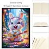 50-Page A5 Size 5D DIY Diamond Art Painting Notebook Kit Crystal Notepad Sketchbook for Birthdays Or Christmas Gifts